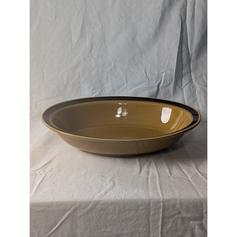 Designers Collection Stoneware Japan Honey Oval Serving Bowl Hand Decorat 9.75in - Picture 3 of 9